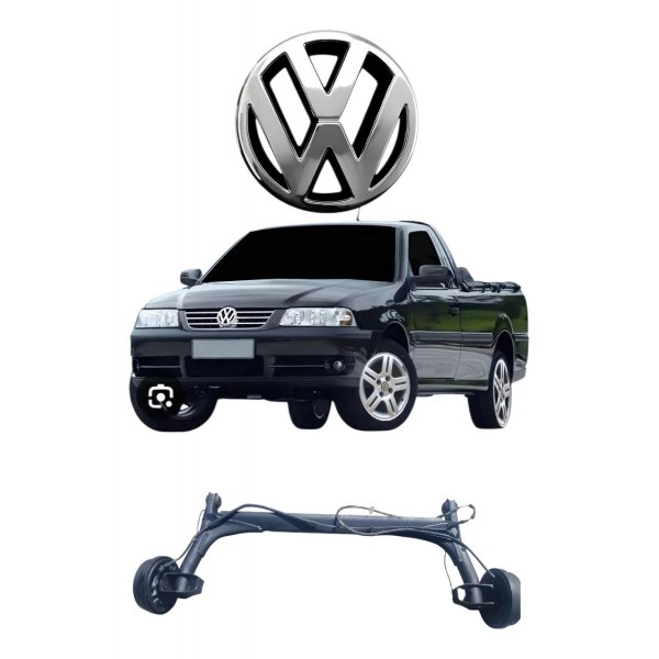 Eixo Traseiro Vw Saveiro G3 G4 2004