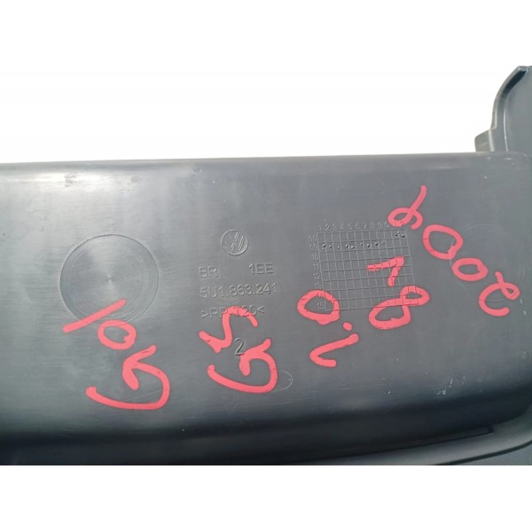 Console Central Porta Copos Objetos Vw Gol G5 2009 Cinza-escuro