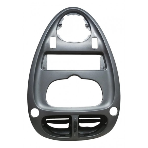 Moldura Central Painel Xsara Picasso 2010 Cinza