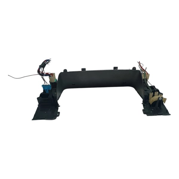 Moldura Painel Instrumento Botão Alerta Gm Kadett 1994 Cinza-escuro