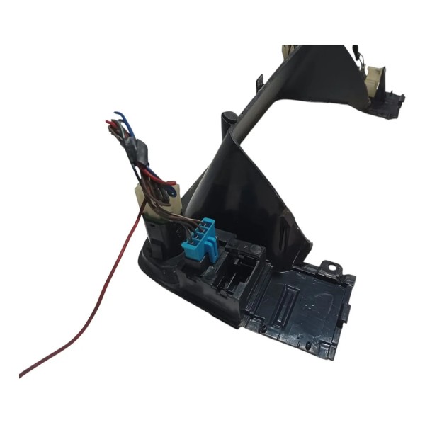 Moldura Painel Instrumento Botão Alerta Gm Kadett 1994 Cinza-escuro