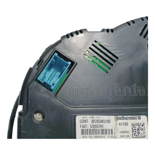 Painel Instrumento  Velocímetro Fiat Palio 2015 Com Detalhe Preto