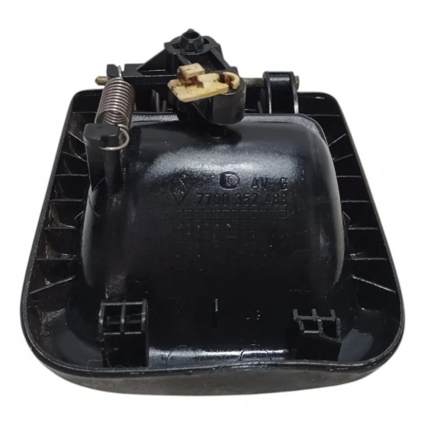 Maçaneta Ext Porta Dianteira Esquerda Renault Master 2006 Preto Dianteira