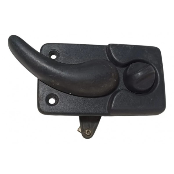 Maçaneta Interna Porta Correr Lateral Ld Renault Master 2006 Preto Traseira
