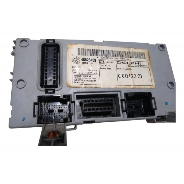 Caixa De Fusível Bcm Fiat Siena 1.0 2003 46826469