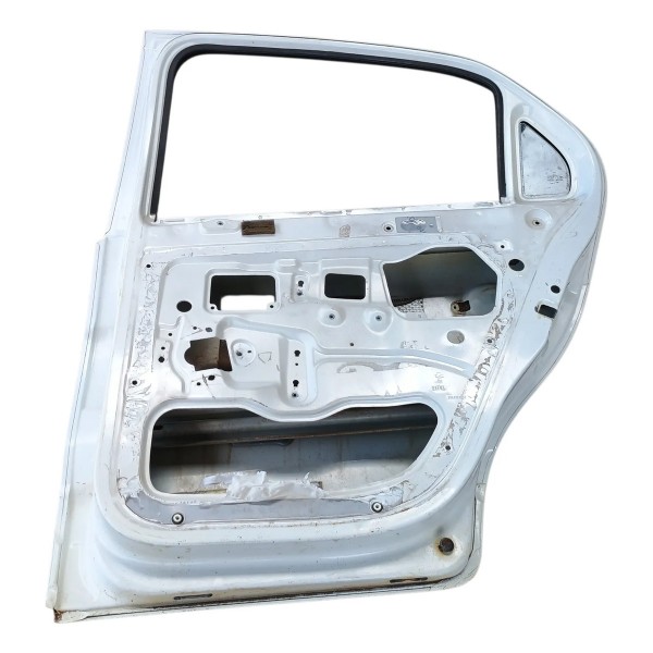 Porta Traseira Lado Direito Vw Gol G5 G6 Branco Traseira Direito Branco