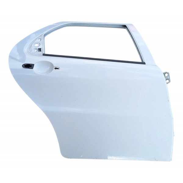 Porta Lado Direito Traseiro Fiat Palio Fire 2016 Sapão Traseira Direito Branco