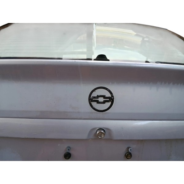Capo Tampa Traseira Com Vidro Gm Astra Hatch 2000 Prateado
