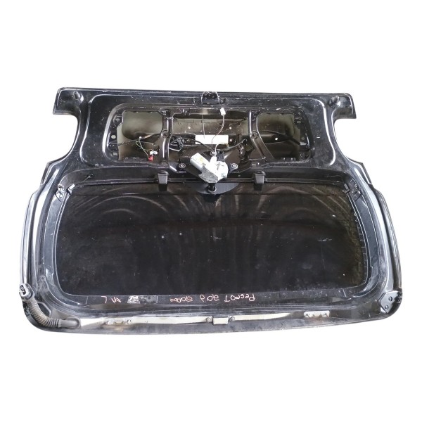 Capo Traseiro Porta Malas Peugeot 206 2008 Preto