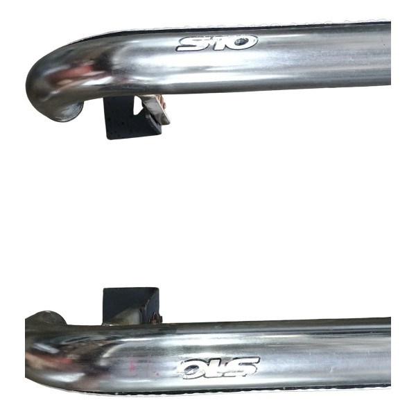Estribo Lateral Gm S10 1999 A 2005 Par Cromado Cromado