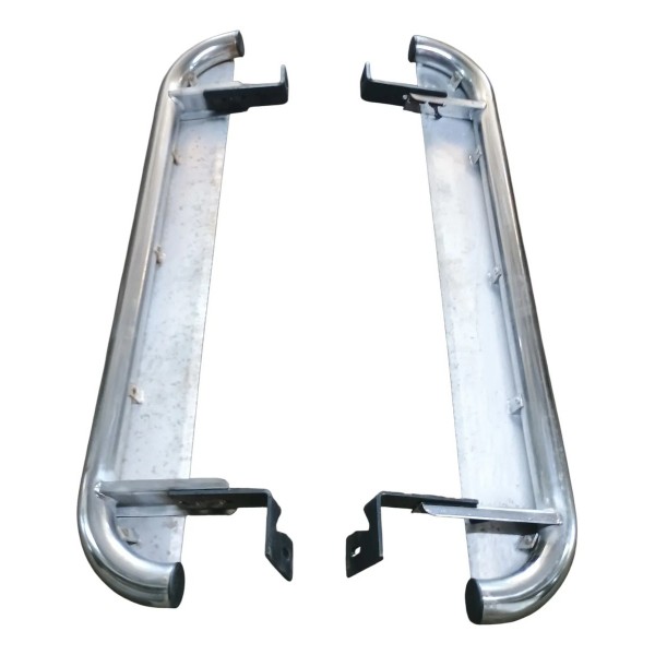 Estribo Lateral Gm S10 1999 A 2005 Par Cromado Cromado
