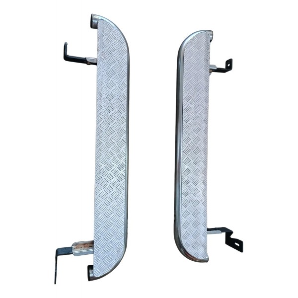 Estribo Lateral Gm S10 1999 A 2005 Par Cromado Cromado