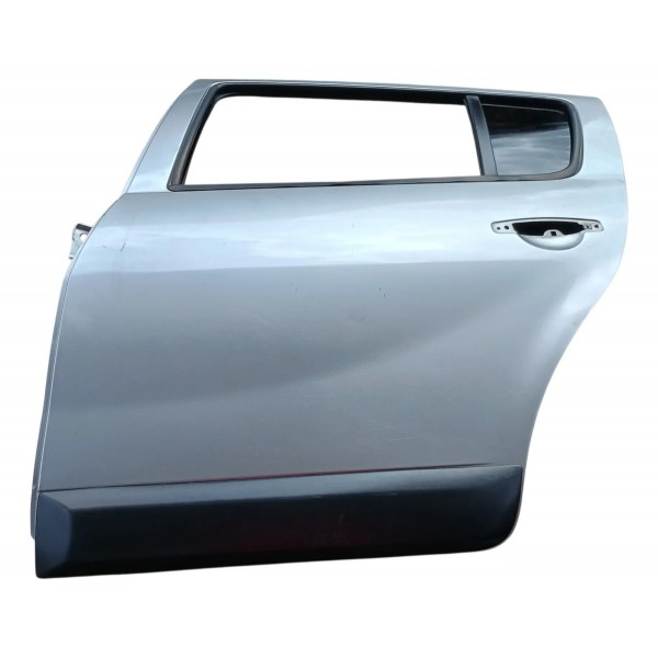 Porta Lado Esquerdo Traseira Renault Sandero 2010 Traseira Esquerdo Prateado