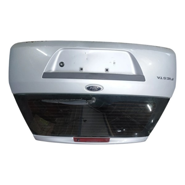 Capo Tampa Traseira Com Vidro Ford Fiesta Hatch 2012 Prata
