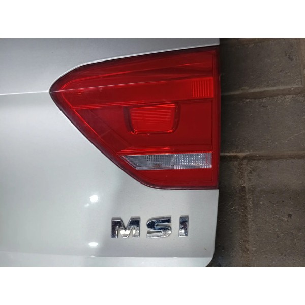 Tampa Traseira Porta Malas Vw Fox Msi 2015 Completo Cinza