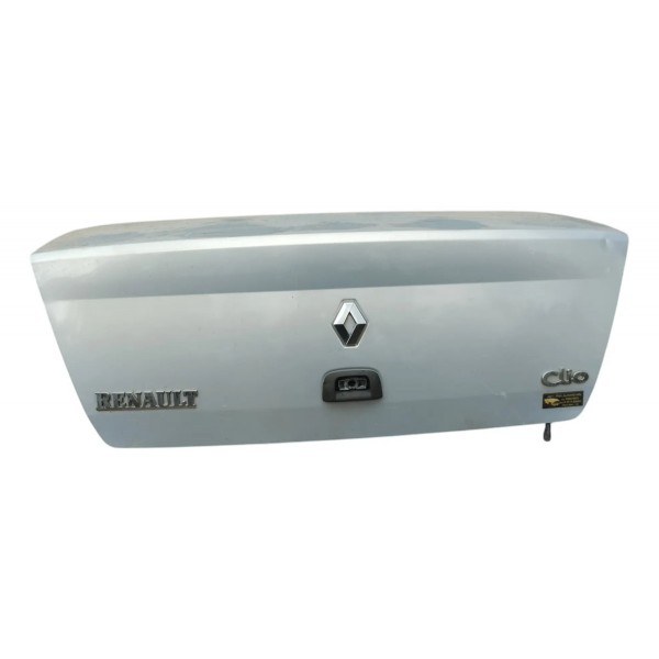 Tampa Traseira Porta Malas Renault Clio Sedan 2006 Bege