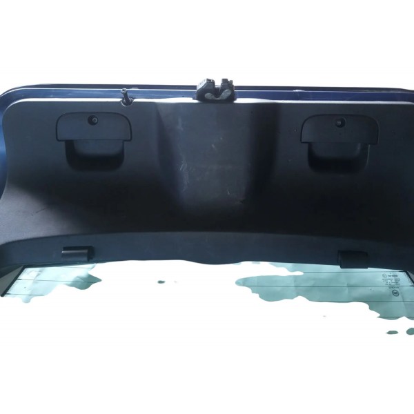 Tampa Traseira Capo Com Vidro Fiat Bravo 2012 Azul-turquesa