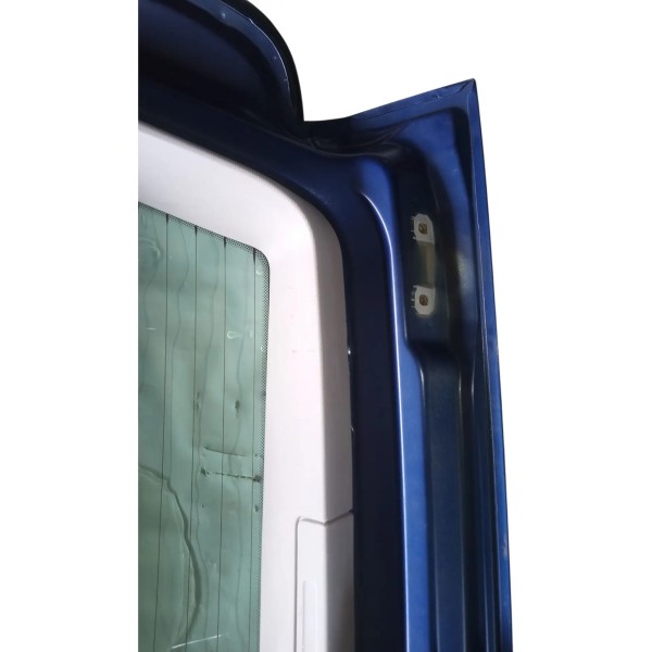 Tampa Traseira Capo Com Vidro Fiat Bravo 2012 Azul-turquesa