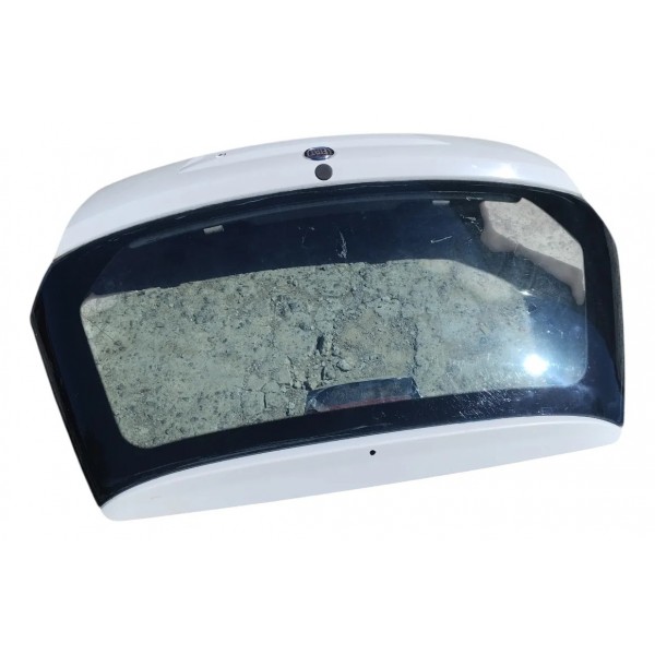 Tampa Porta Malas Fiat Palio 2008 A 2016 Com Detalhe Branco