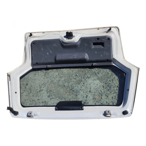 Tampa Porta Malas Fiat Palio 2008 A 2016 Com Detalhe Branco