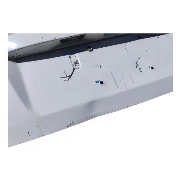 Tampa Porta Malas Fiat Palio 2008 A 2016 Com Detalhe Branco
