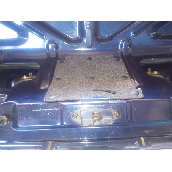 Tampa Porta Malas Capo Ford Fiesta Sedam 2006 Azul-marinho