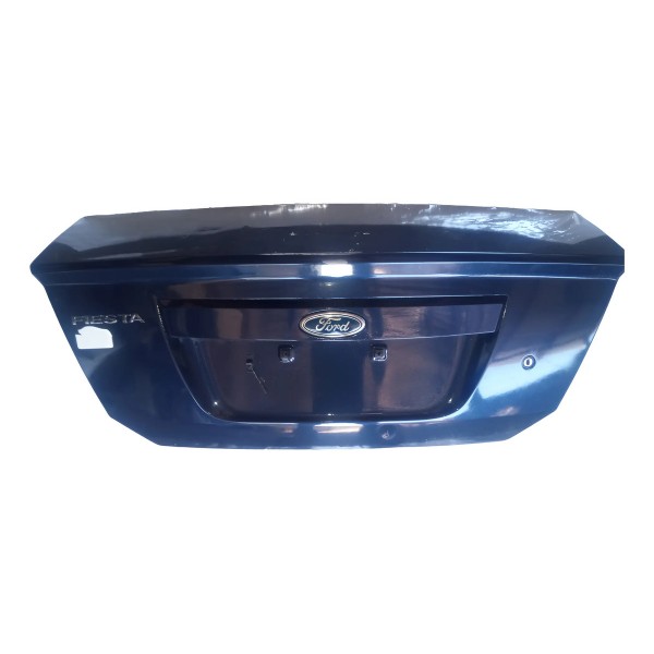 Tampa Porta Malas Capo Ford Fiesta Sedam 2006 Azul-marinho