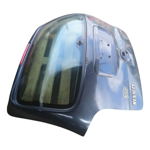 Capo Tampa Traseira Renault Scenic 2005 Cinza Chumbo