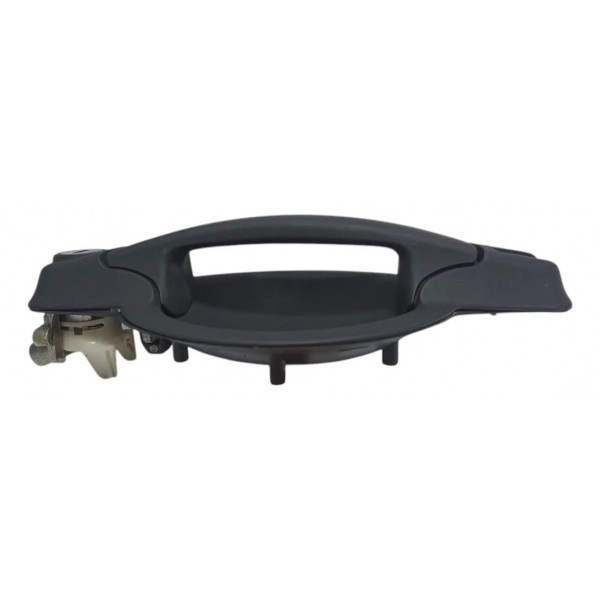 Maçaneta Externa Porta Dianteira Direita Fiat Doblo 2008 Preto Dianteira