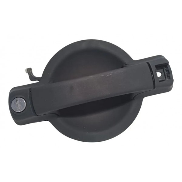 Maçaneta Externa Porta Dianteira Direita Fiat Doblo 2008 Preto Dianteira
