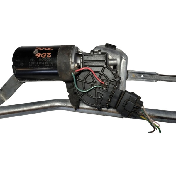 Galhada Motor Limpador Parabrisa Peugeot 206 Testado