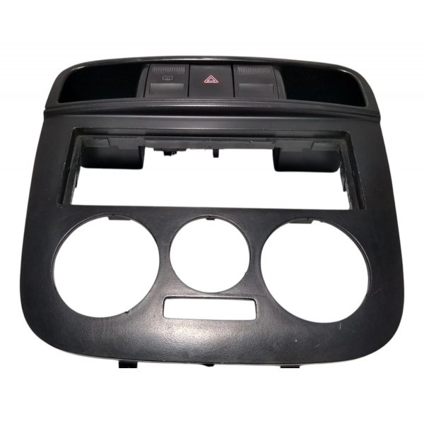 Moldura Painel Central Vw Gol G4 Preto