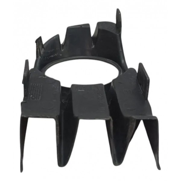 Moldura Farol Milha Esquerdo Renault Megane 2008 Preto Esquerdo