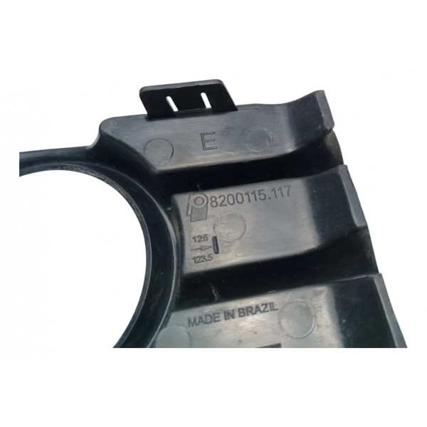 Moldura Farol Milha Esquerdo Renault Megane 2008 Preto Esquerdo