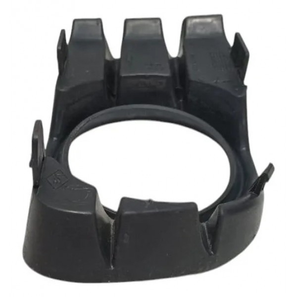 Moldura Farol Milha Esquerdo Renault Megane 2008 Preto Esquerdo