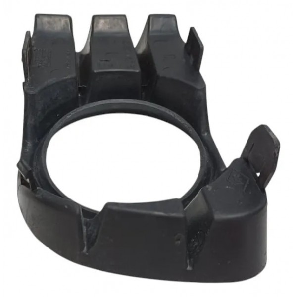 Moldura Farol Milha Direito Renault Megane 2008 Preto Direito