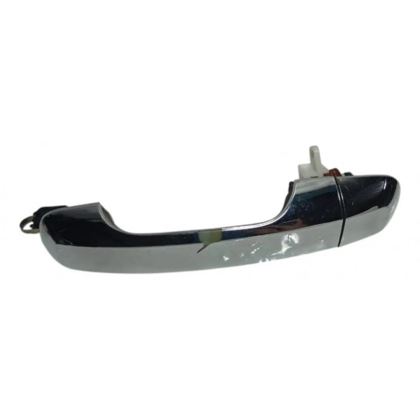 Maçaneta Externa Traseira Esquerda Ford Ecosport 2005 Cromado Traseira
