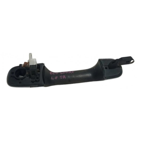 Maçaneta Externa Traseira Esquerda Ford Ecosport 2005 Cromado Traseira