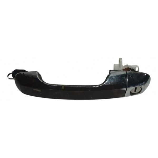 Maçaneta Externa Dianteira Esquerda Ford Ecosport 2005 Cromado Dianteira