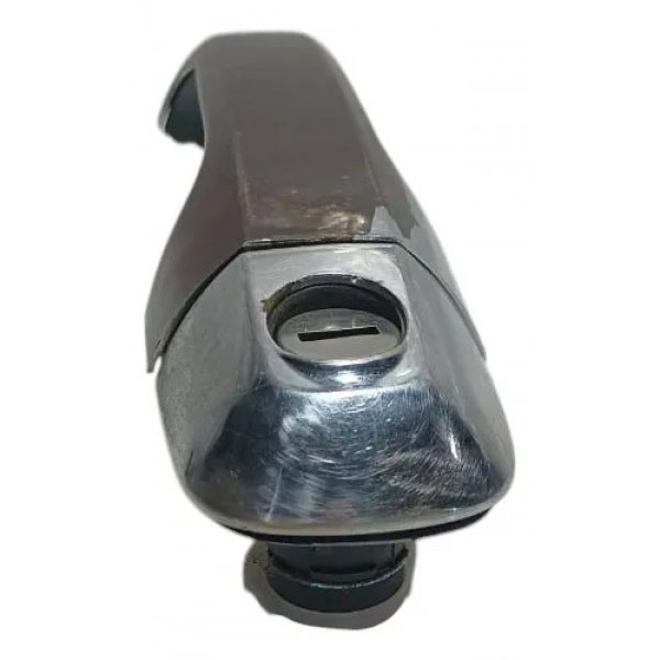 Maçaneta Externa Dianteira Esquerda Ford Ecosport 2005 Cromado Dianteira