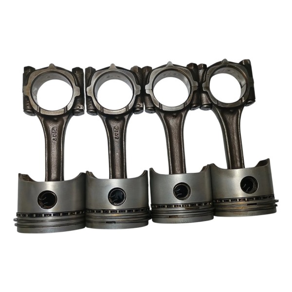 Kit Virabrequim Pistão Biela Fiat Fiasa 1.0 Std