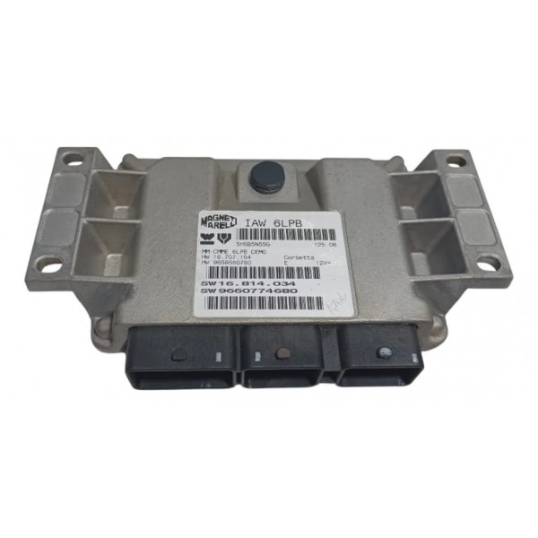 Módulo Injeção Peugeot 307 2.0 2007 Gas. Iaw6lpb Kit