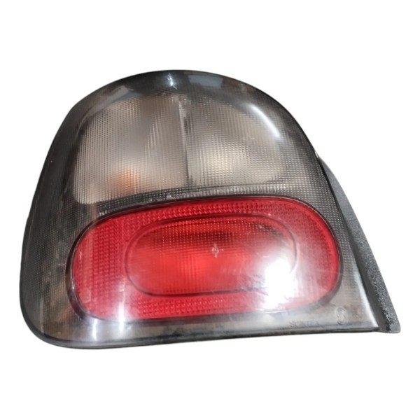Lanterna Fumê Traseira Esquerda Renault Scenic 1999 2005 Esquerdo/motorista Preto