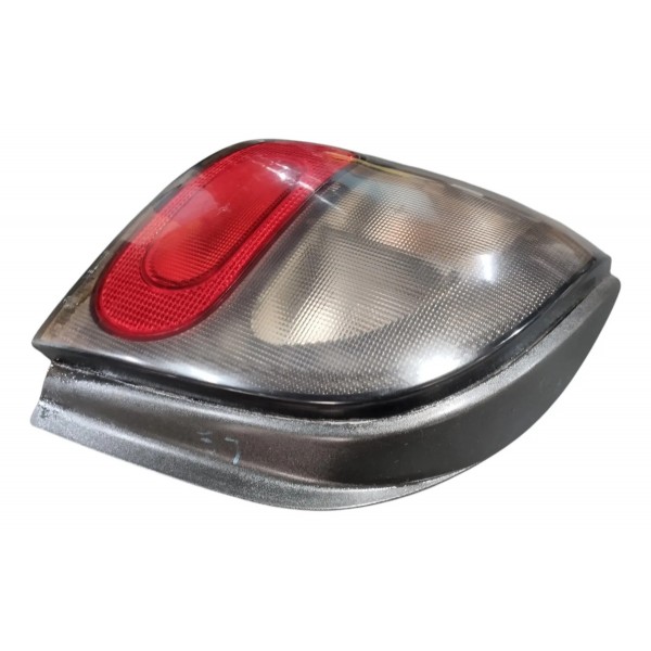 Lanterna Fumê Traseira Esquerda Renault Scenic 1999 2005 Esquerdo/motorista Preto