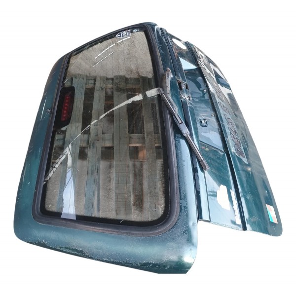 Tampa Traseira Vw Santana Quantum 99 Pra Recuperar Verde