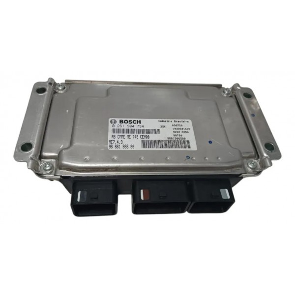 Módulo Injeção Peugeot 307 1.6 2010 9666186680 Me7.4.9 Kit