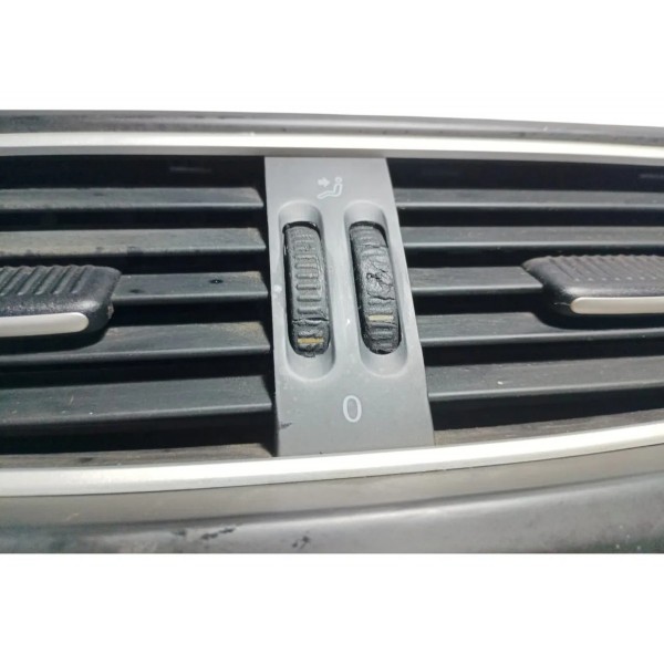 Moldura Central Painel Difusor Botão Alerta Vw Spacefox 2010 Preto