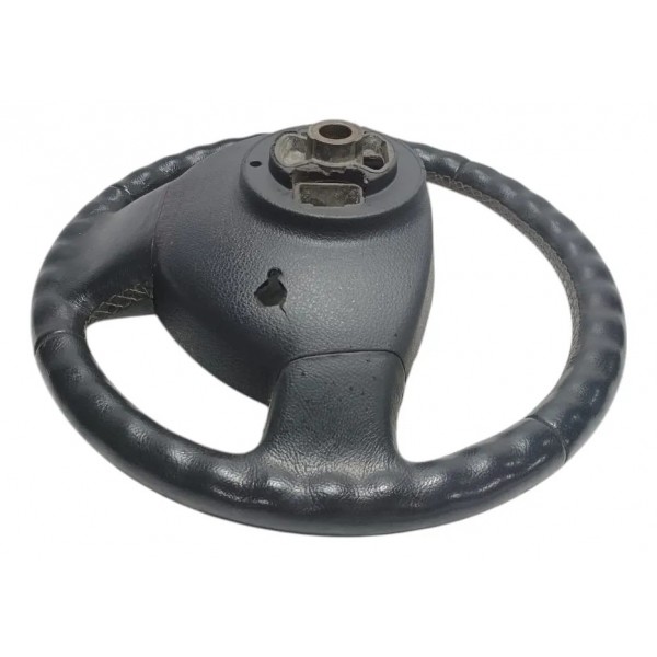 Volante Direção Renault Sandero 2012 Com Detalhes Preto
