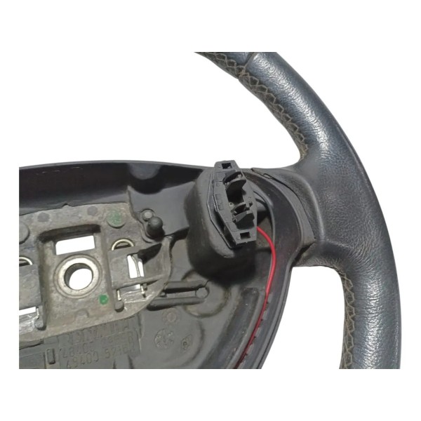Volante Direção Renault Sandero 2012 Com Detalhes Preto