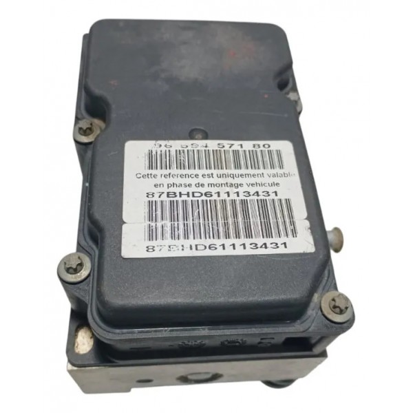 Módulo Abs Freio Peugeot Citroen C4 307 2.0 2005 À 2010 Prata/preto